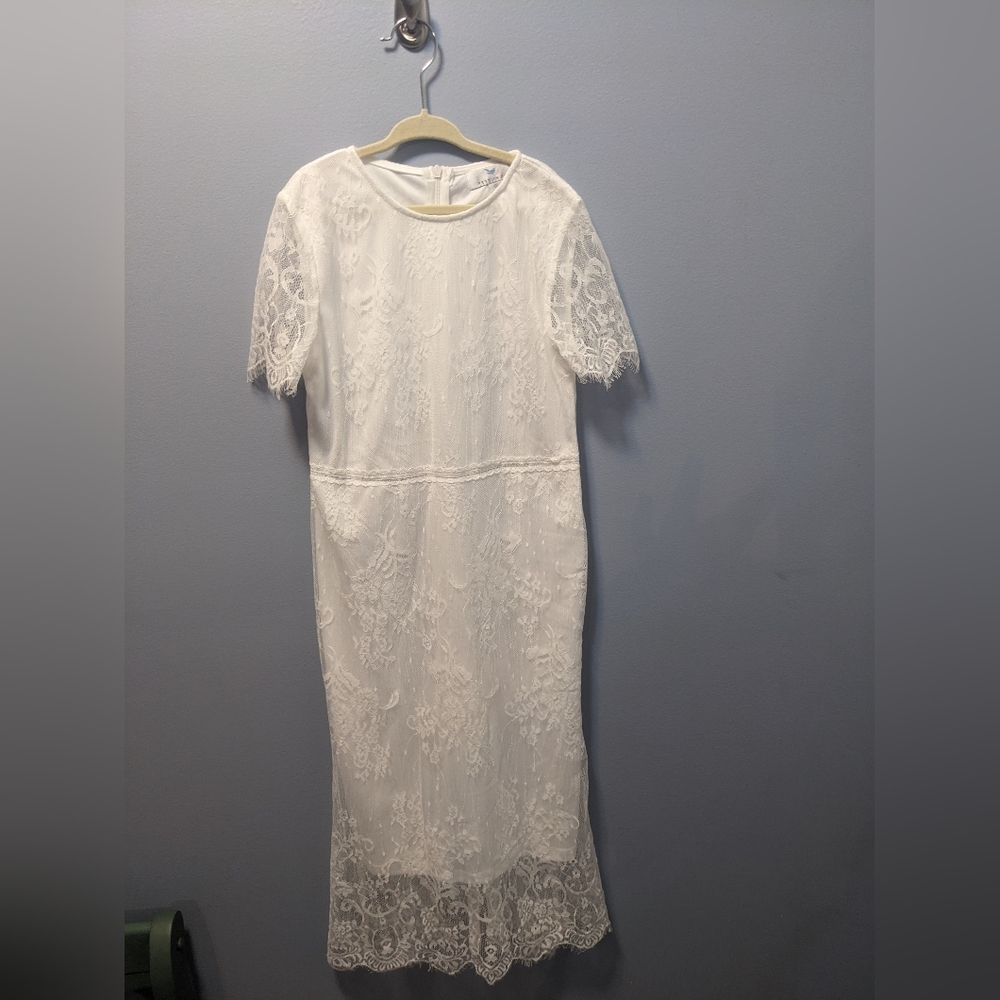 Girls Formal Lace Dress